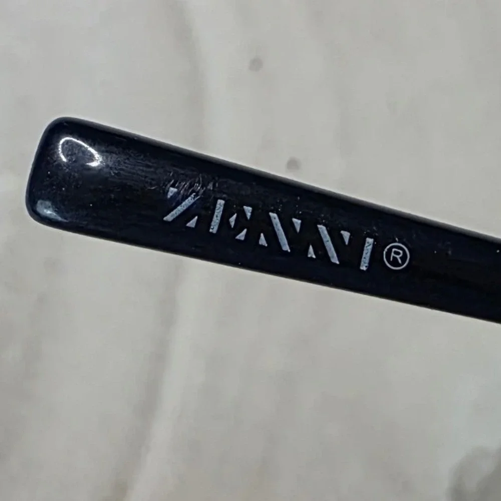 Zenni Optical 411516 Blue Rectangular Frames Only Full‎ Rim Frame with Case D1